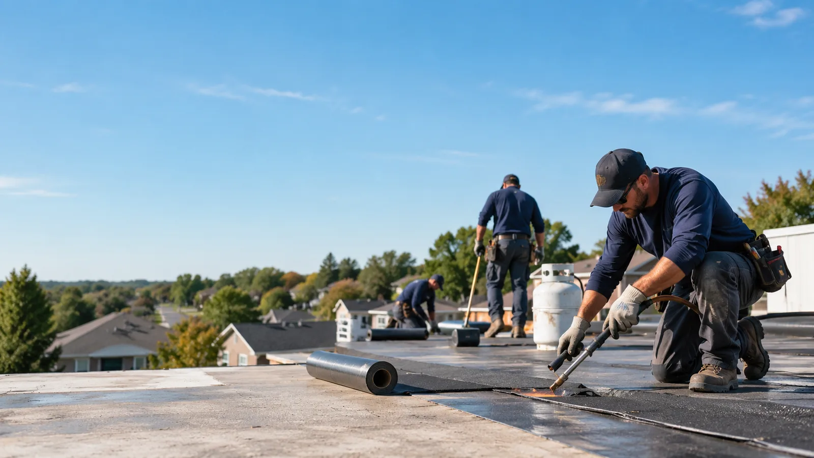 Flat Roof Leak Repair providers in Distant, PA